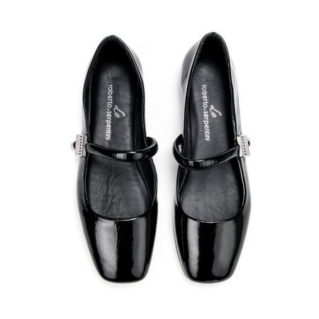 Ženske kožne baletanke Roberto-Serpentini-2049 crne ravne 5 16289 roberto serpentini 2049 naplak nero 3